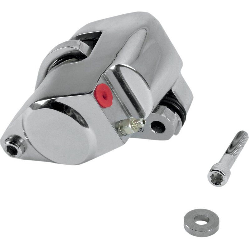 148122-BX-LB2 - Drag Specialties Brake Caliper Kit For Harley Davidson FLHR 1340 1994-1998 Front Right - Chrome