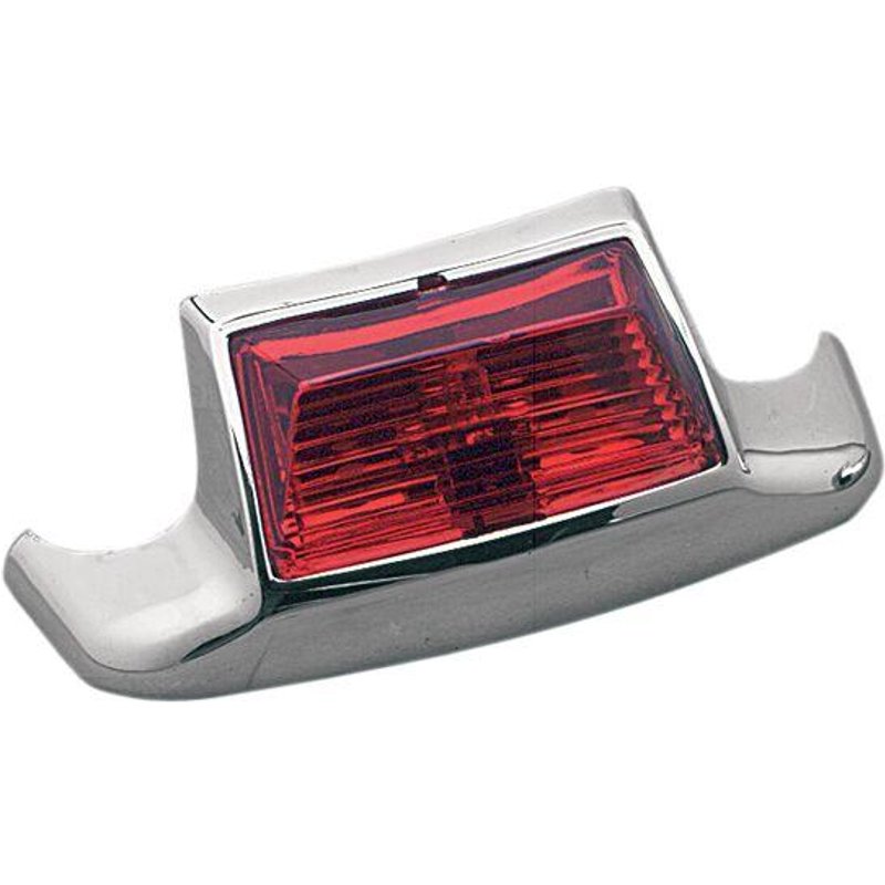 51-0123R-BC344 - Drag Specialties Rear Fender Tip Light For Harley Davidson FLH 1340 1984 - Red