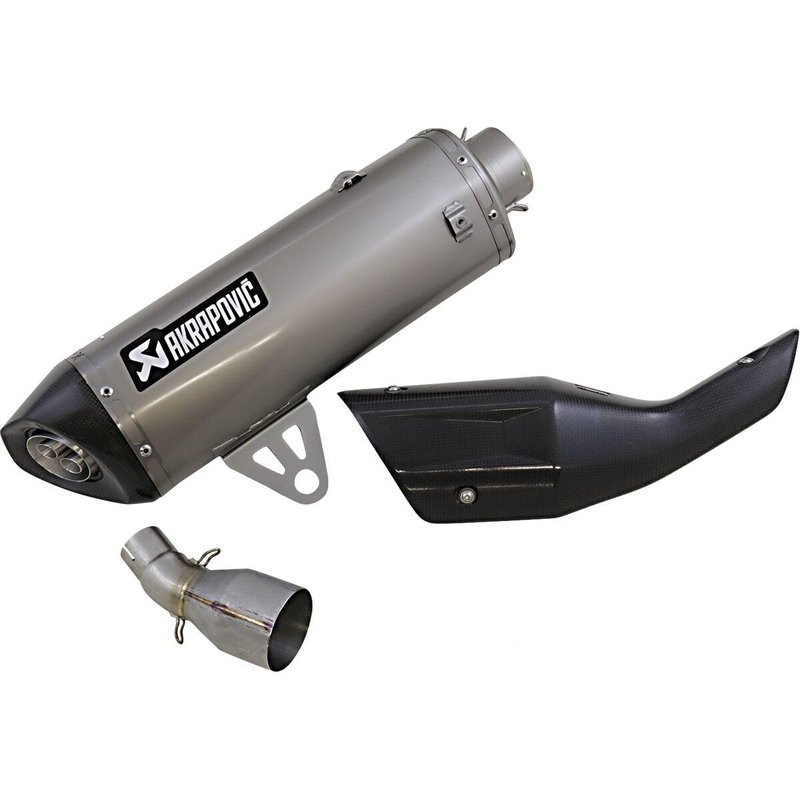S-B4SO2-HRT - S-B4SO2-HRT - Akrapovic Titanium Line Scooter Silencer - BMW C 400 X 2018-2020