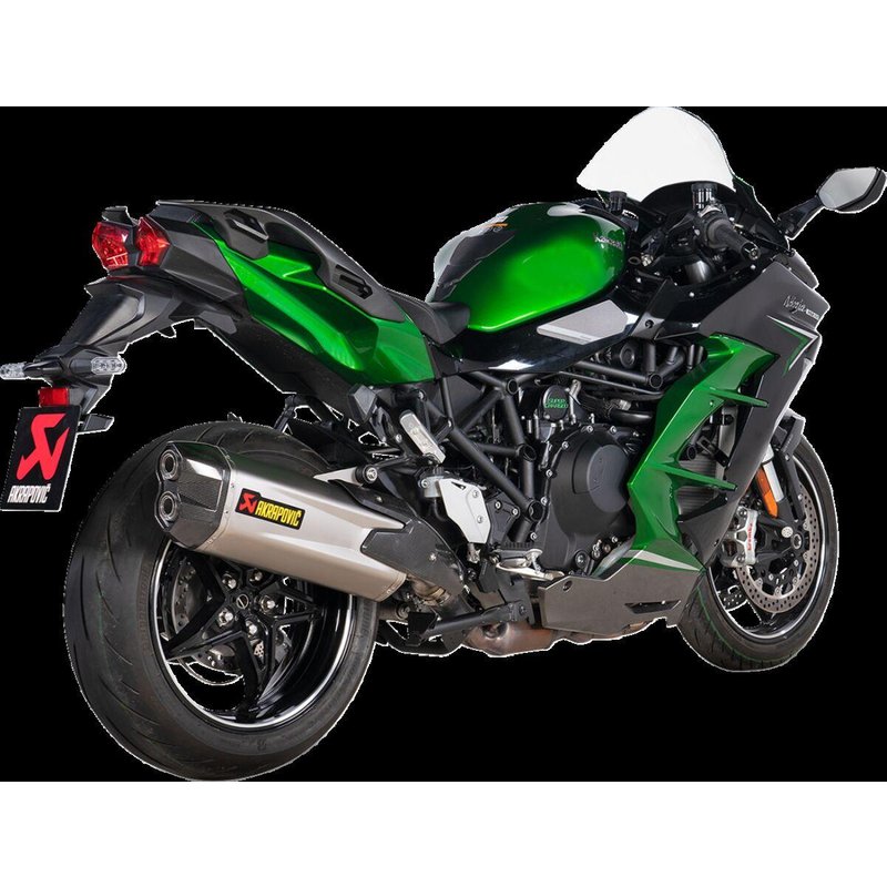 S-K10SO30-HGIT - S-K10SO30-HGIT - Akrapovic Line Silencer - Kawasaki H2 1000 SX 2022-2023