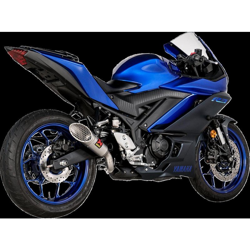 S-Y3SO6-IVOSS - S-Y3SO6-IVOSS - Akrapovic Line Silencer - Yamaha YZF-R3 ABS 2022-2023