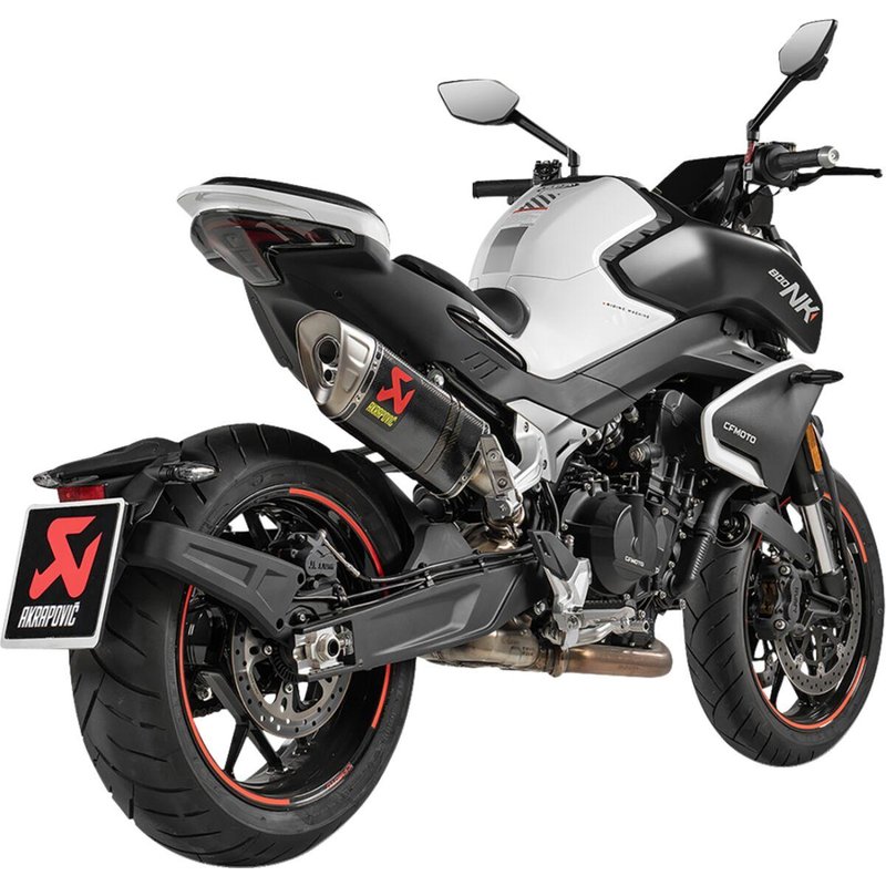 S-CF8SO1-HAPLC - Akrapovic Line Silencer For CF Moto NK 800 2023-2024