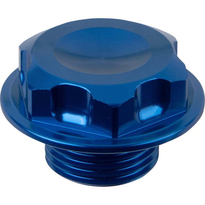 C23-5241L - Moose Racing Steering Stem Nut For Husqvarna FC250 2014-2023 - Blue