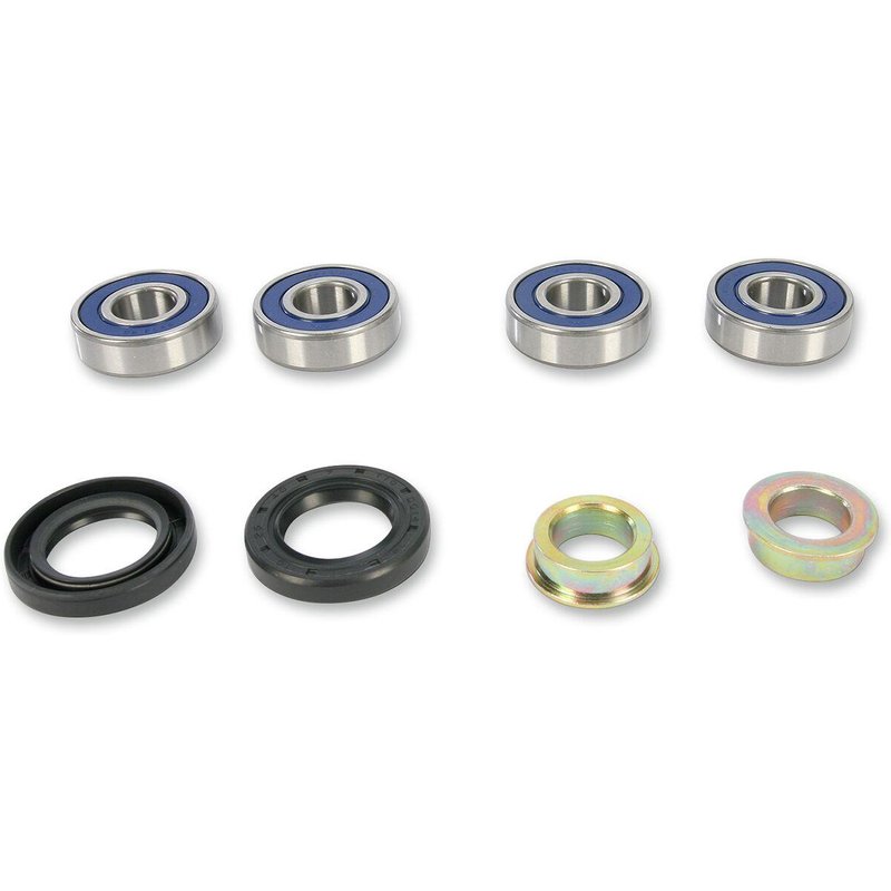 50-1080 - Moose Racing Independent Suspension Linkage Rebuild Kit For Can Am Outlander 1000 EFI 4X4 2012-2015 Rear - Black/Silver