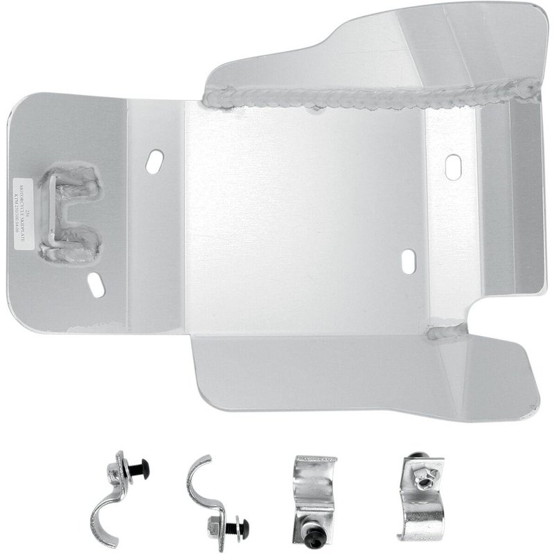 256 - Moose Racing Aluminium Skid Plate For KTM EXC250 2003-2006 - Silver