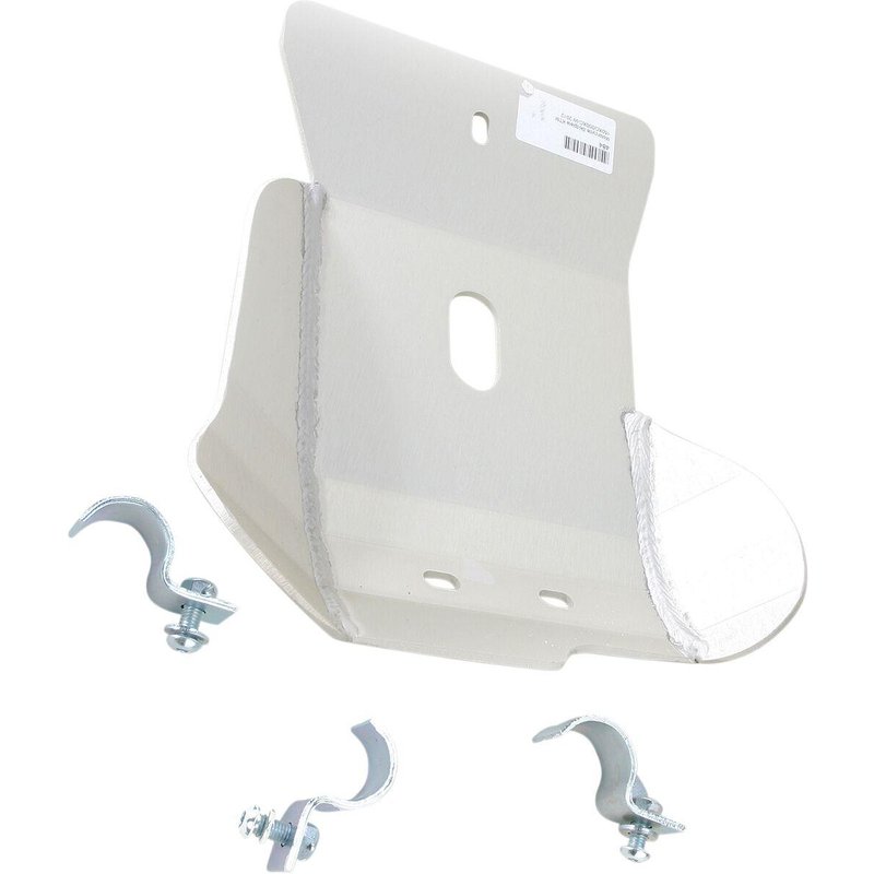 484 - Moose Racing Aluminium Skid Plate For KTM EXC125 2012-2013 - Silver