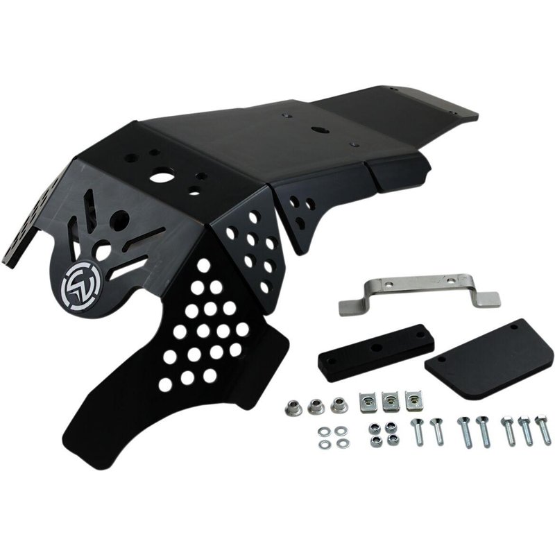 PX1459 - Moose Racing Pro LG Skid Plate For Yamaha WRF250 2019-2024 - Black