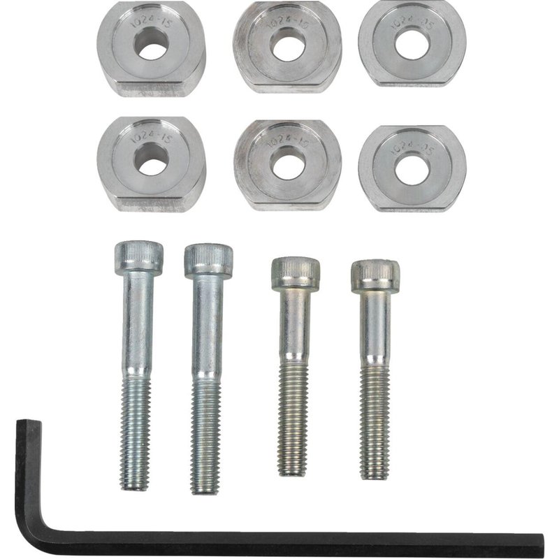 23-1024 - Moose Racing Handlebar Riser Kit For Gas Gas EC125 2025 - Chrome