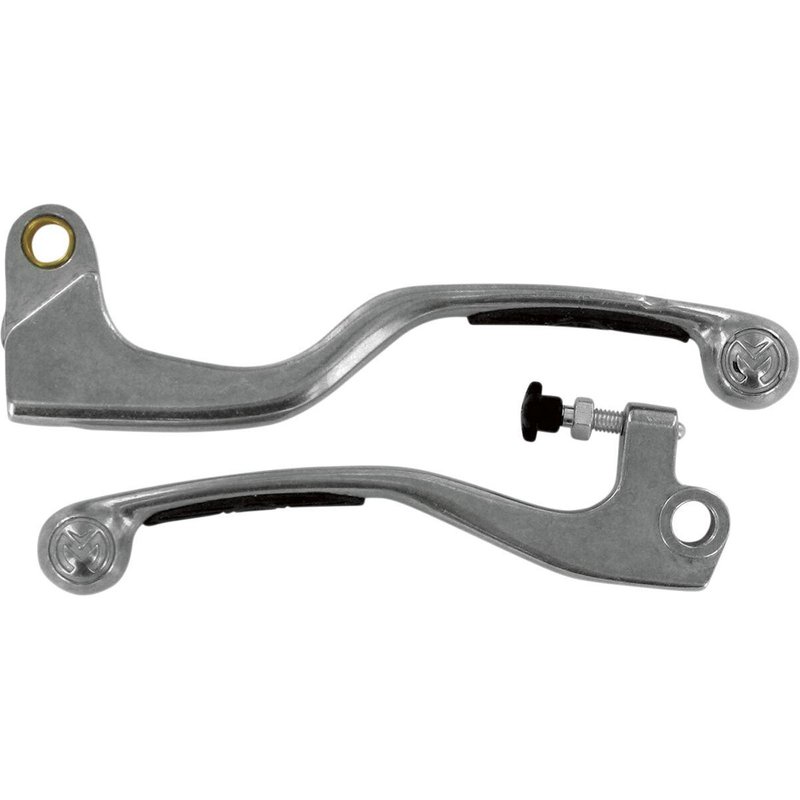 1SGKJ62 - Moose Racing Competition Grip Lever Set For KTM EXC500 2013-2016 - Black/Silver