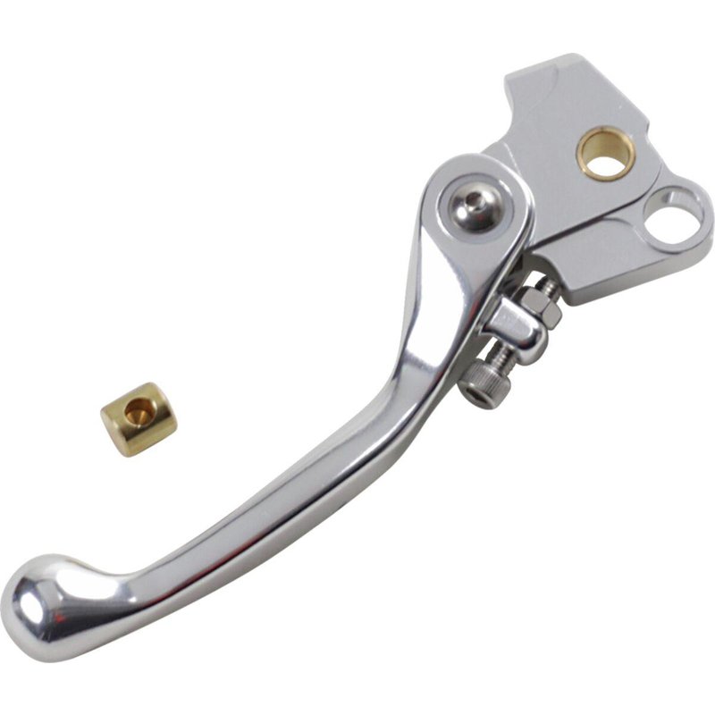 H07-2909CS - Moose Racing Flex FG Forged Clutch Lever For Kawasaki KX250 2021-2023 - Silver