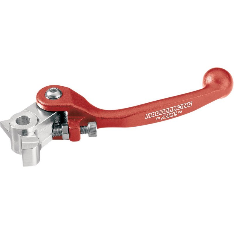 AC-BR-601-R - Moose Racing Arc Flex Brake Lever For Honda CRF250R 2007-2024 - Red