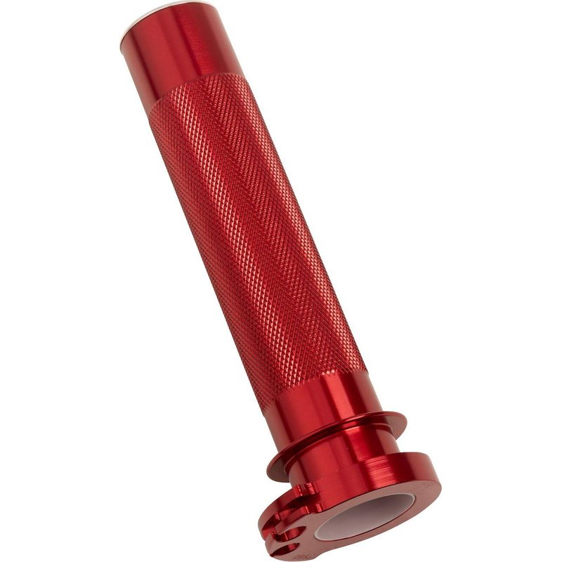 M40-200 - Moose Racing Aluminium Throttle Tube For Kawasaki KLR650 2008-2023 - Red