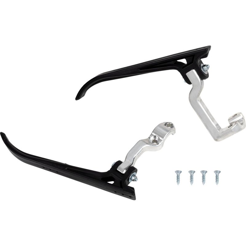53-8024 - Moose Racing Aluminium Open Ended Moto Roost Deflector Mounting Kit For Kawasaki KX450X 2024-2026 - Black
