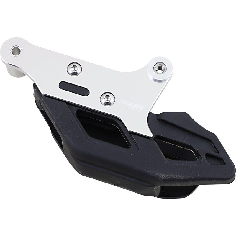 G32-5302 BS - Moose Racing MR-1 Colored AL Chain Guide For Gas Gas EC 250 2021-2023 Black/Silver