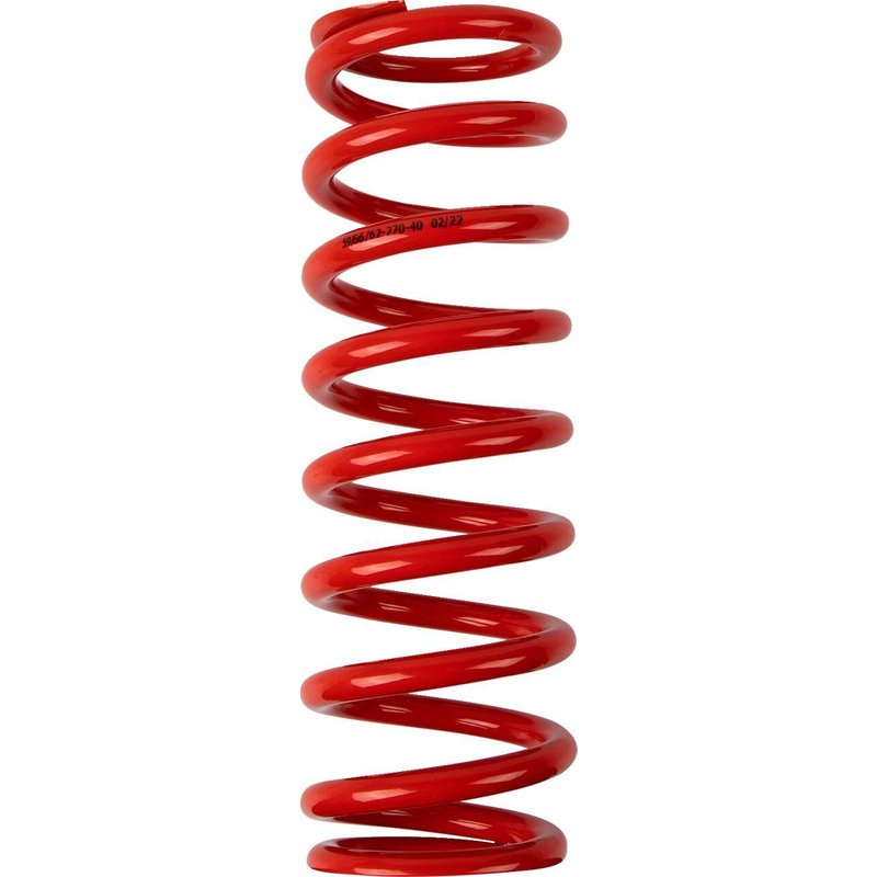 1312-0961 - Moose Racing Shock Spring For Honda CR125 1997-2007 40 N/mm - Red