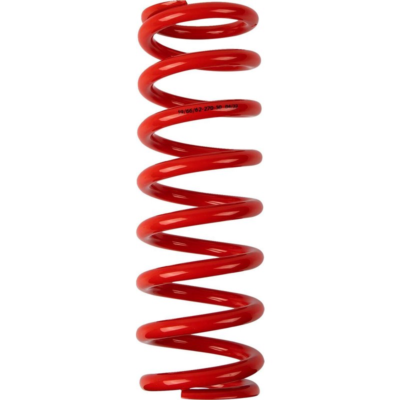 1312-0965 - Moose Racing Shock Spring For Honda CR125 1997-2007 50 N/mm - Red