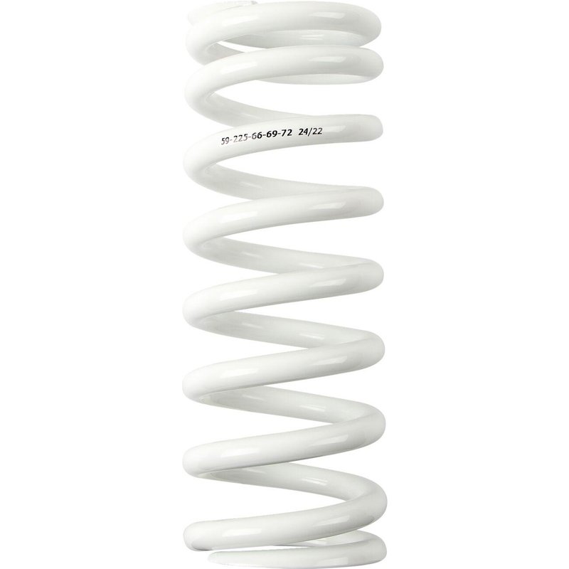 1312-1016 - Moose Racing Shock Spring For KTM EXC150 TPI 2020-2023 66/69/72 N/mm - White