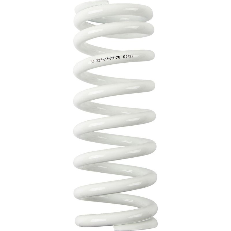 1312-1020 - Moose Racing Shock Spring For KTM EXC150 TPI 2020-2023 72/75/78 N/mm - White