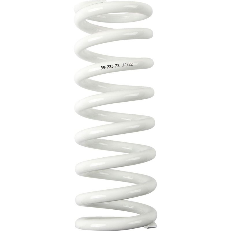 1312-1019 - Moose Racing Shock Spring For Husqvarna 701 Enduro 2020-2024 72 N/mm - White