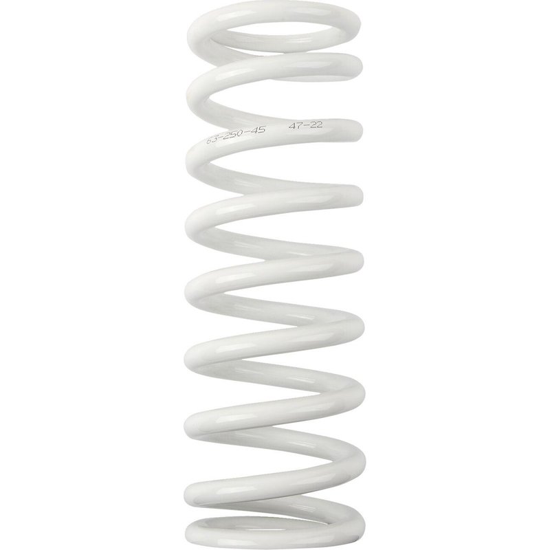 1312-1032 - Moose Racing Shock Spring For Gas Gas EC 250 2024-2025 45 N/mm - White