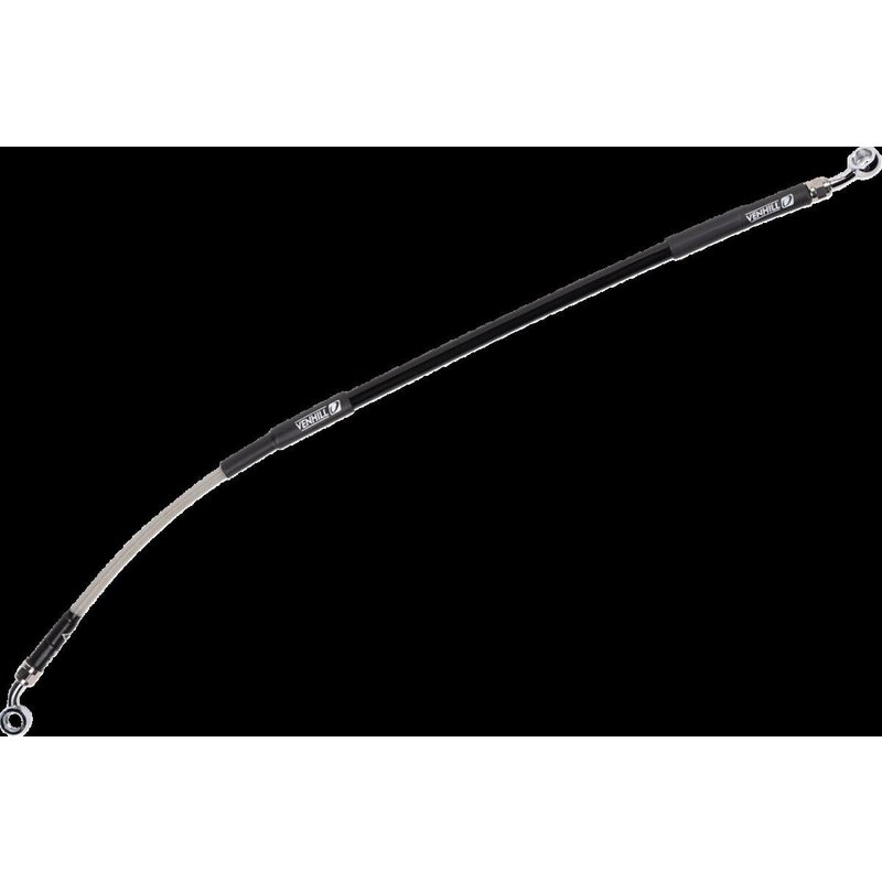 Y01-2-042/P-CL - Moose Racing Stainless Steel Brake Hose For Yamaha YZ85 2019-2021 Rear - Braided