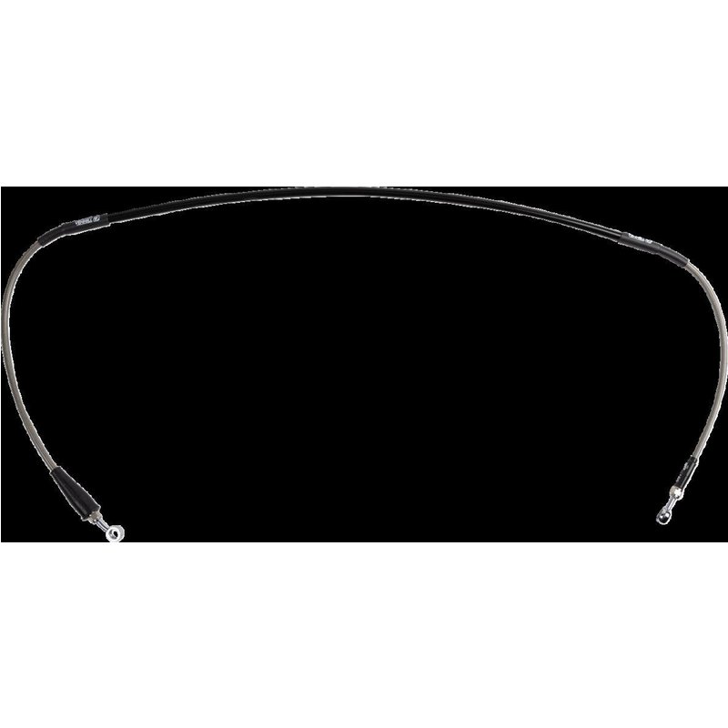 H01-1-025/P-CL - Moose Racing Stainless Steel Brake Hose For Husqvarna WR 125 2002-2005 Front - Braided