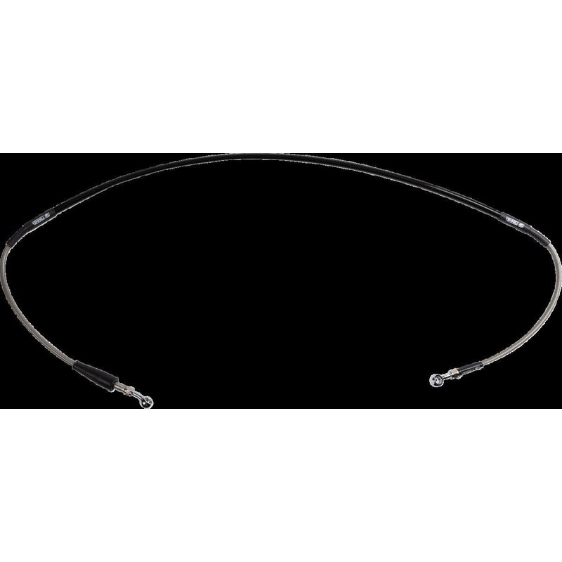 H01-1-015/P-CL - Moose Racing Stainless Steel Brake Hose For Husqvarna TE 410 1995 Front - Braided