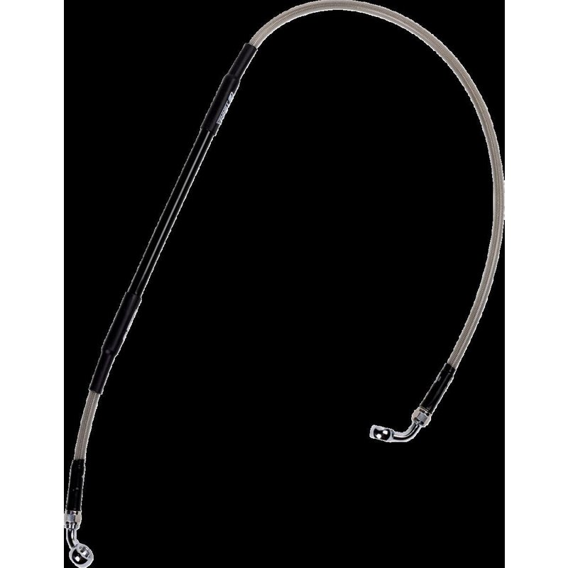H01-2-014/P-CL - Moose Racing Stainless Steel Brake Hose For Husqvarna WR250 2006-2012 Rear - Braided