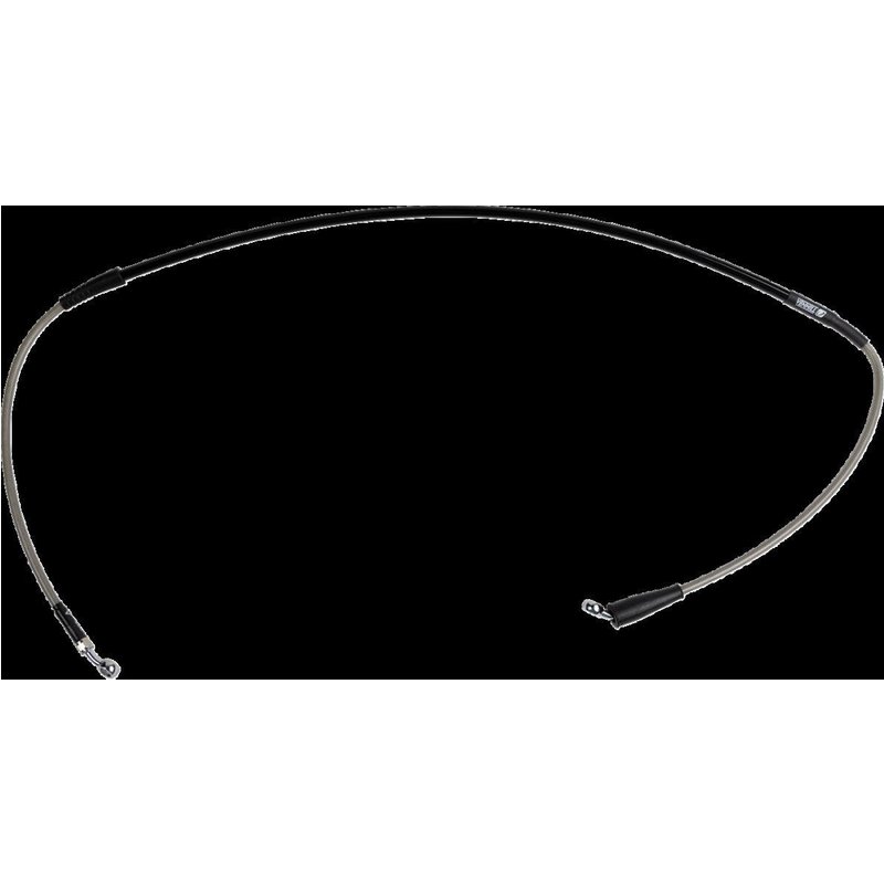 H02-1-065/P-CL - Moose Racing Stainless Steel Brake Hose For Honda CRF250X 2007-2017 Front - Braided