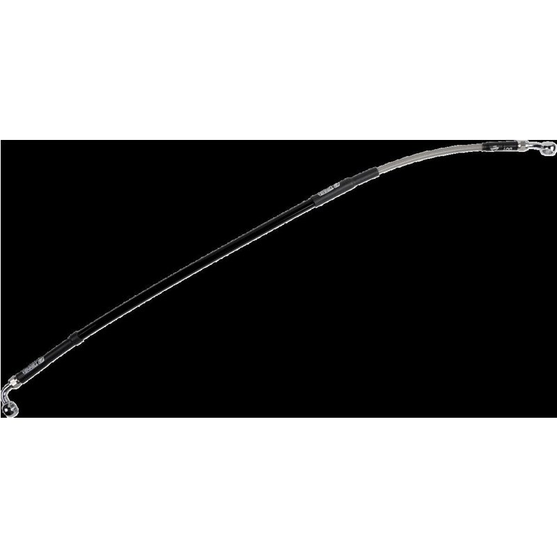 K01-2-019/P-CL - Moose Racing Stainless Steel Brake Hose For Gas Gas EX 250 Rear - Braided