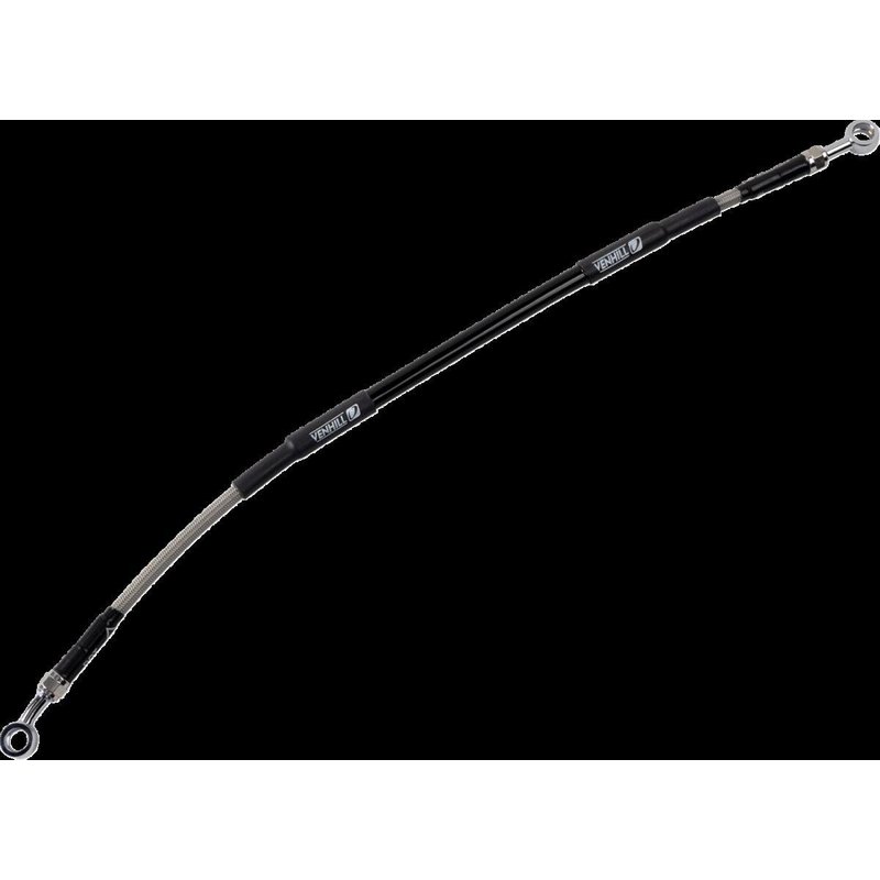 K02-2-014/P - Moose Racing Stainless Steel Braided Brake Hose For Kawasaki KX65 2001-2002 Rear