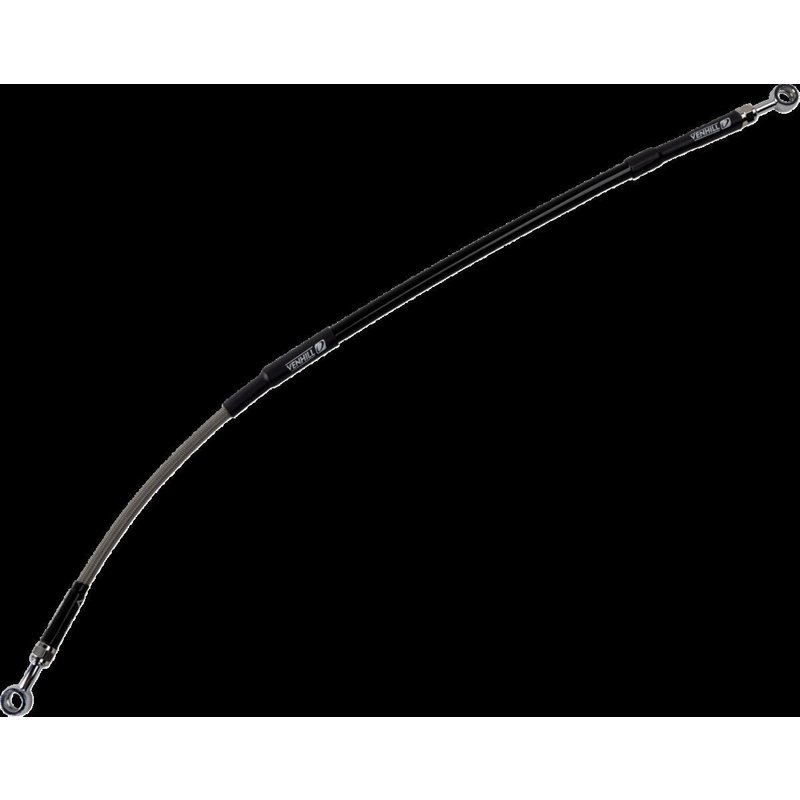 K02-2-003/P-CL - Moose Racing Stainless Steel Braided Brake Hose For Kawasaki KX100 2012-2021 Rear