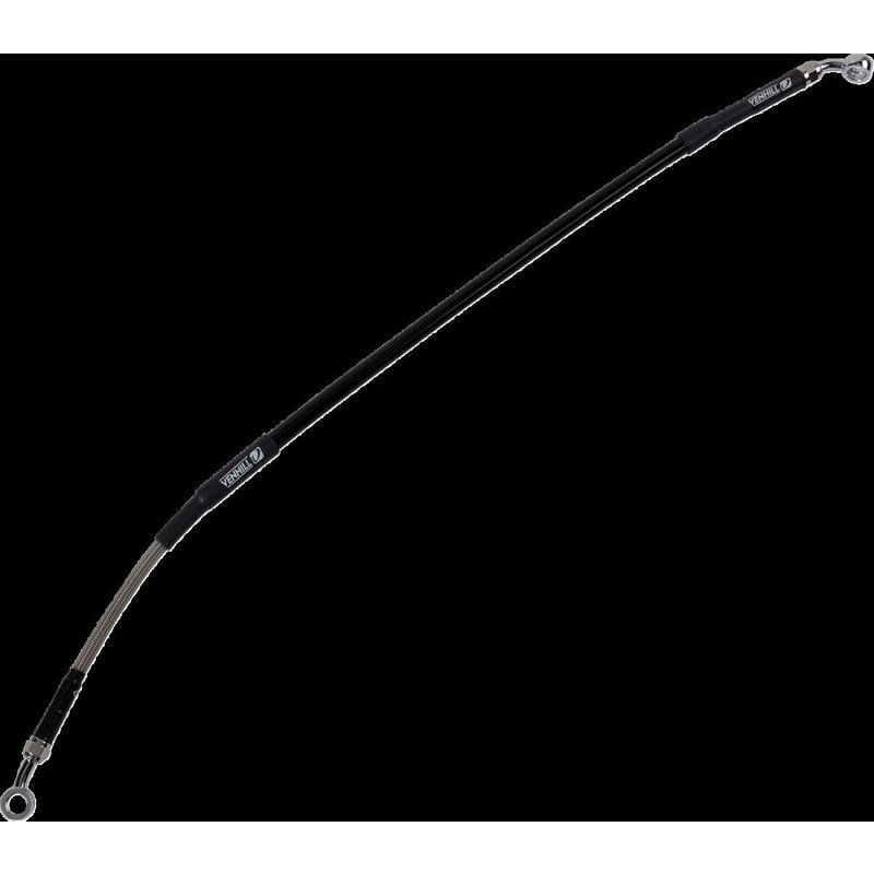 K02-2-016/P - Moose Racing Stainless Steel Braided Brake Hose For Kawasaki KDX250 1995-2005 Rear