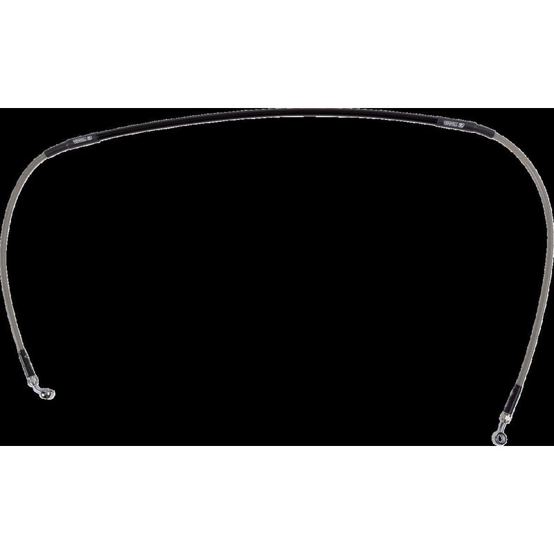 K02-1-059/P-CL - Moose Racing Stainless Steel Braided Brake Hose For Kawasaki KLX300 2021-2023 Front