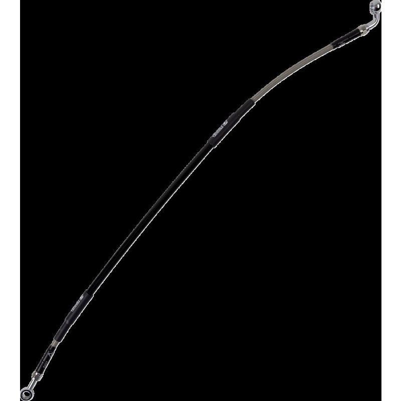 K02-2-015/P - Moose Racing Stainless Steel Braided Brake Hose For Kawasaki KX125 2003-2004 Rear