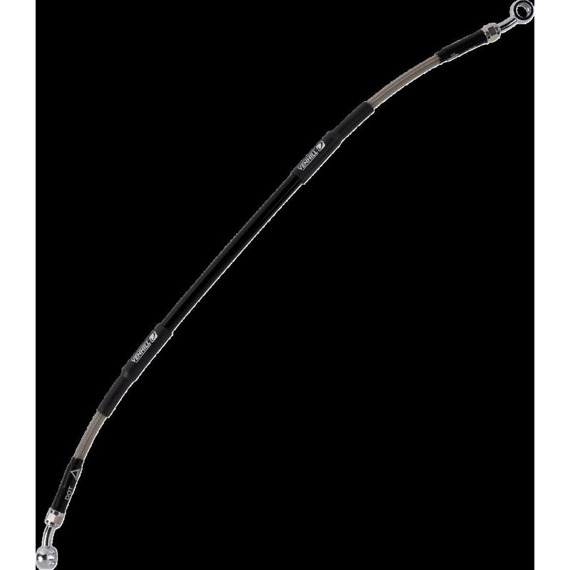 K02-2-028/P - Moose Racing Stainless Steel Braided Brake Hose For Kawasaki KX65 2003-2011 Rear