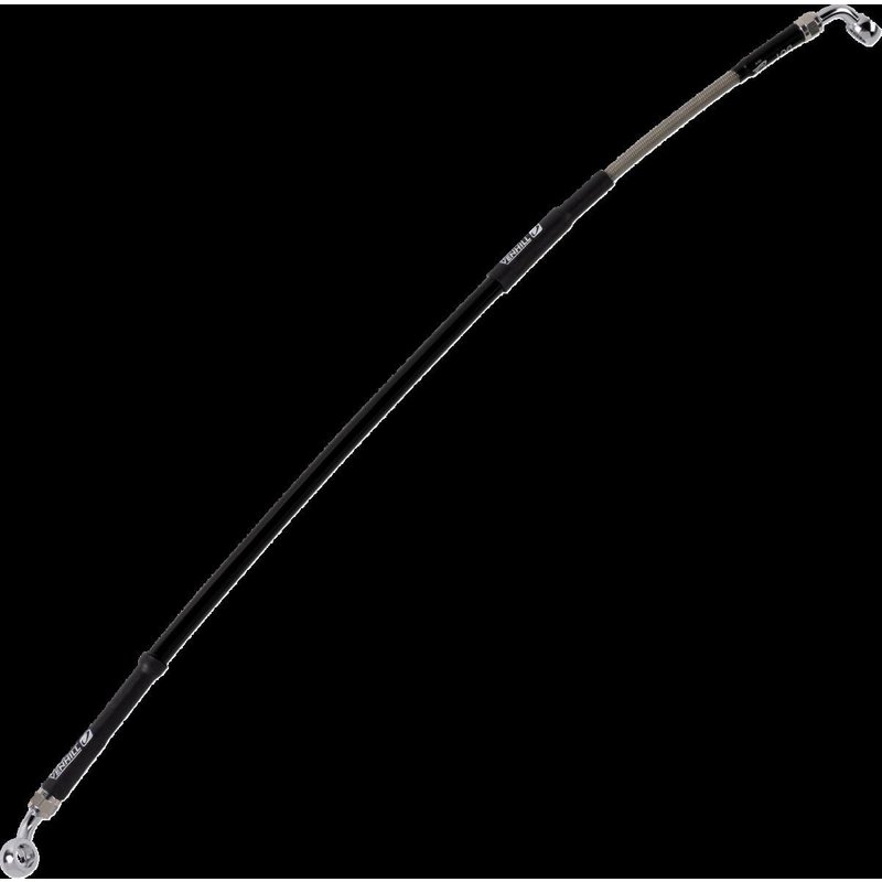K02-2-029/P-CL - Moose Racing Stainless Steel Braided Brake Hose For Kawasaki KLX450R 2018-2023 Rear