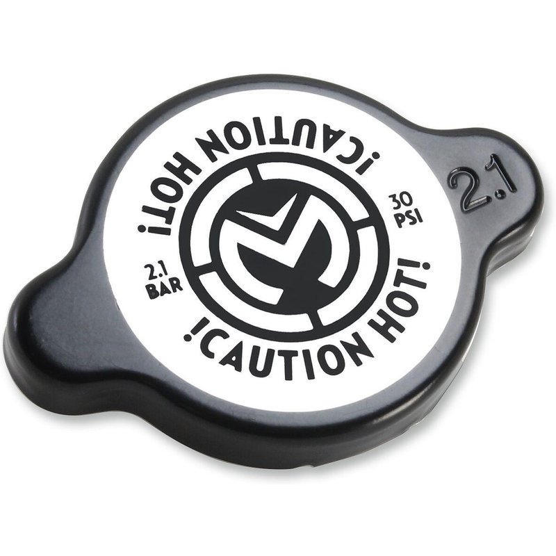 212-2100 - Moose Racing High Pressure Radiator Cap 2.1 Bar - Black