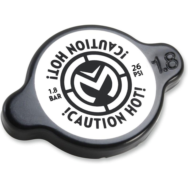 212-1801 - Moose Racing High Pressure Radiator Cap 1.8 bar - Black