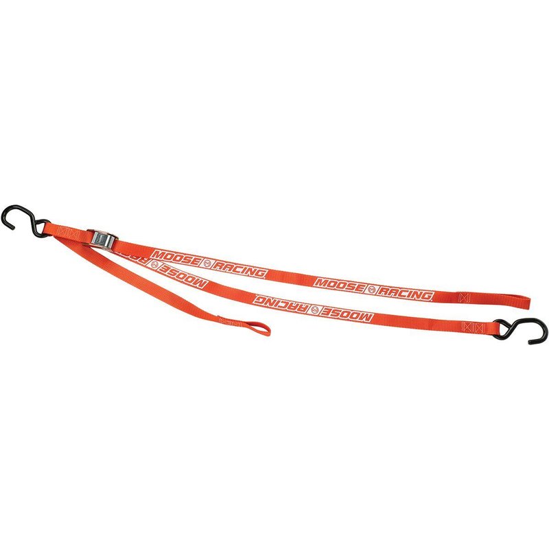 3920-0358 - Moose Racing Heavy Duty Pair Of Tie Downs - Orange