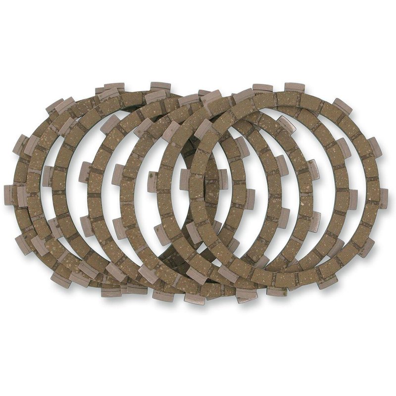 M70-5320-7 - Moose Racing Clutch Friction Plate Set For Kawasaki KSF 250 2X4 1996-2004