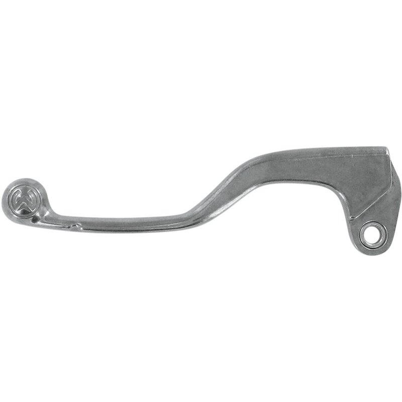 1CNWE47 - Moose Racing OEM Style Short Clutch Lever For Kawasaki KX100 1998-2000 - Polished