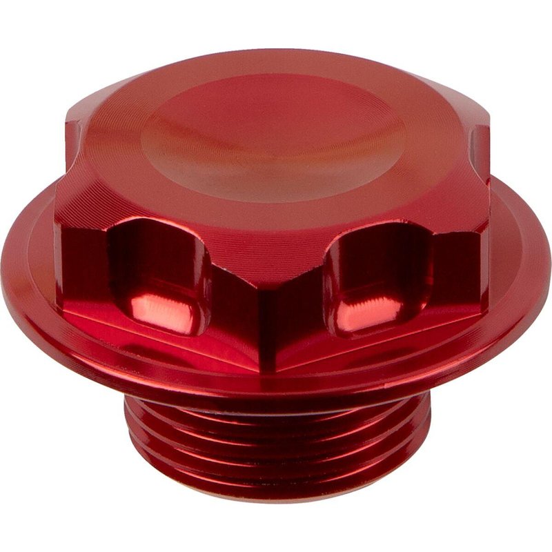 C23-5241R - Moose Racing Steering Stem Nut For Gas Gas MC125 2021-2023 - Red