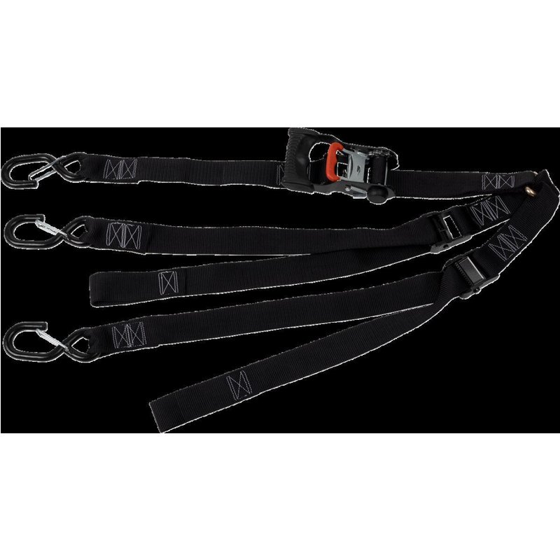 3920-0523 - Moose Racing 3-Point Spare Tyre Tie Down Strap - Black