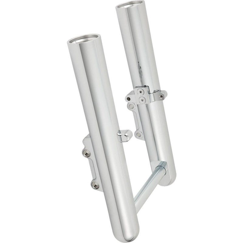 40-529 - Arlen Ness Hot Legs Smooth Fork Legs For Harley Davidson FLHX 1923 2024 - Chrome
