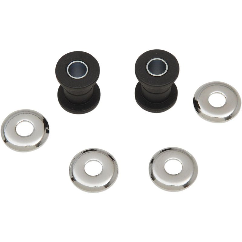 08-025 - Arlen Ness Dampener Kit for Softails For Harley Davidson FLDE 1750 2018-2020 - Black/Chrome