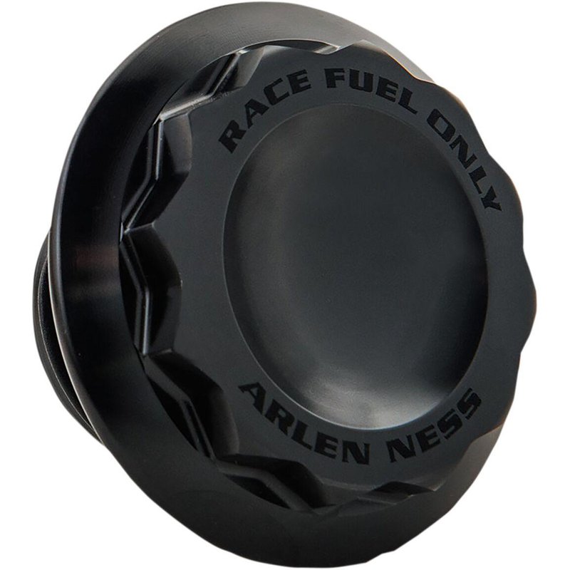 701-010 - Arlen Ness Vented Gas Cap For Harley Davidson FLD 1690 2012-2013 - Black