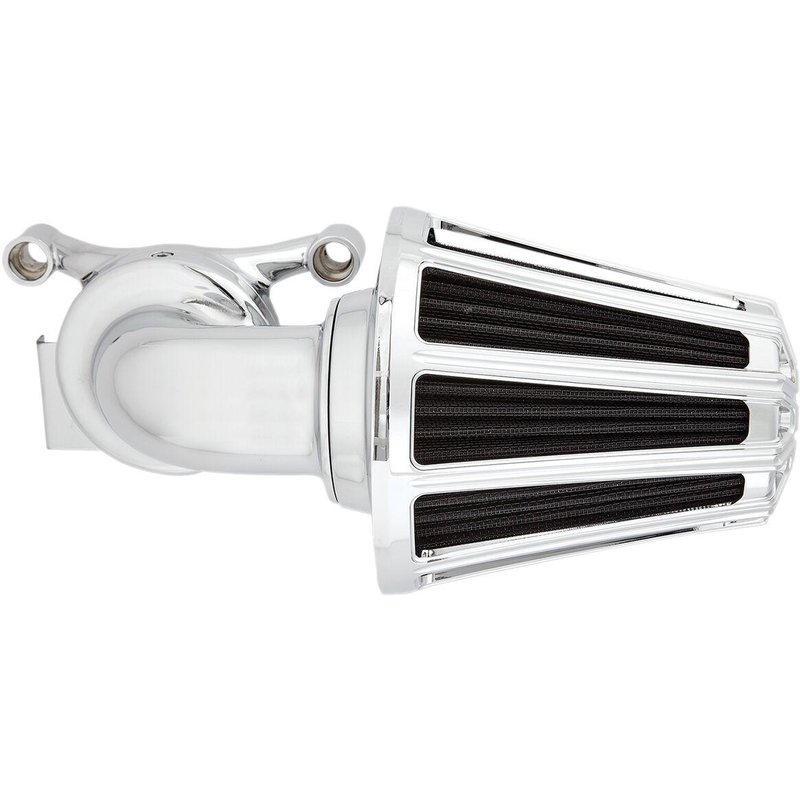 81-030 - Arlen Ness Monster Sucker Air Cleaner Kit For Harley Davidson FLDE1750 2018-2020 - Chrome