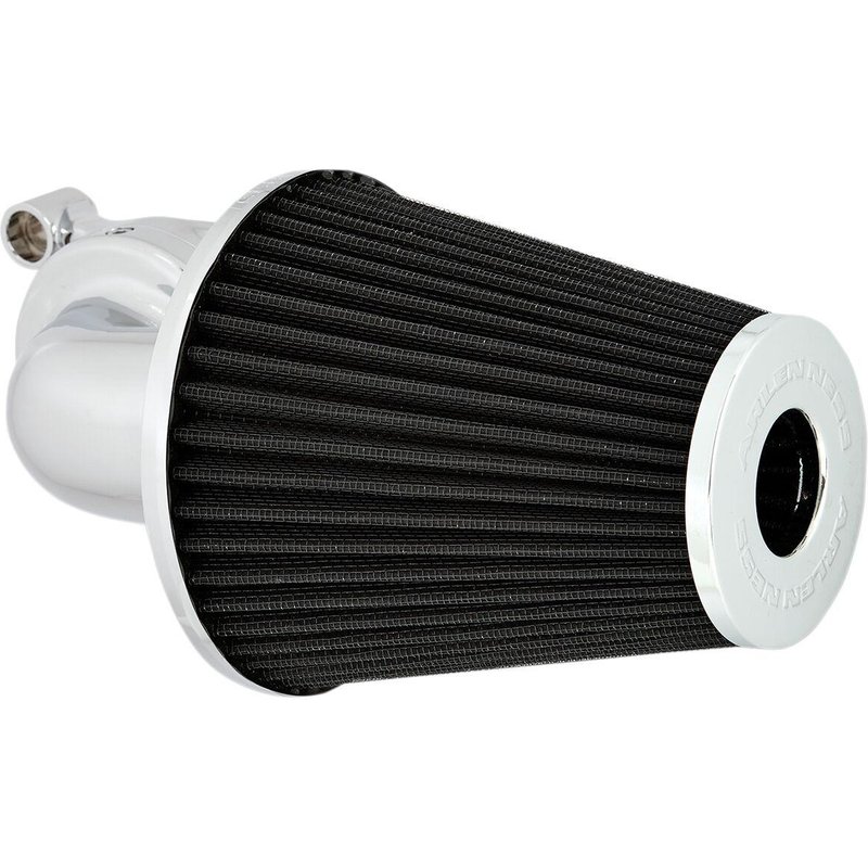 81-034 - Arlen Ness Monster Sucker Air Cleaner Kit For Harley Davidson FLDE 1750 2018-20 - Chrome