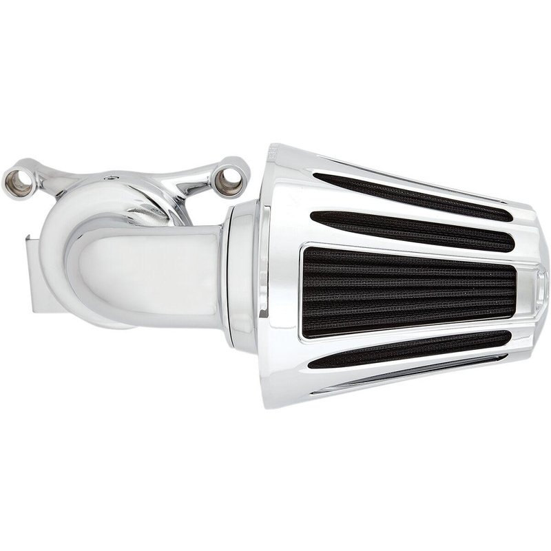 81-019 - Arlen Ness Monster Sucker Air Cleaner Kit For Harley Davidson XL 1200 C 1996-2020 - Chrome